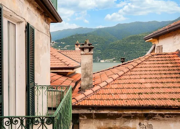 Vista Lago - Nido A 98 Passi Dal Lago Di Como Con Aria Condizionata