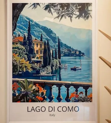 דירה Vista Lago - Nido A 98 Passi Dal Lago Di Como Con Aria Condizionata *